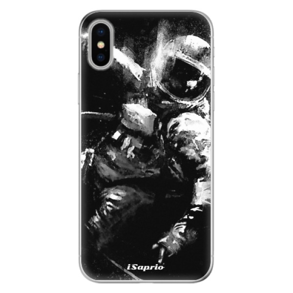 Odolné silikonové pouzdro iSaprio - Astronaut 02 - iPhone X