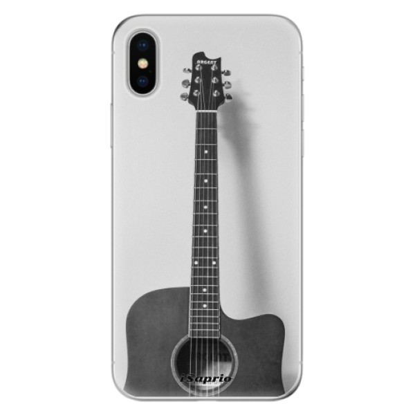 Odolné silikonové pouzdro iSaprio - Guitar 01 - iPhone X