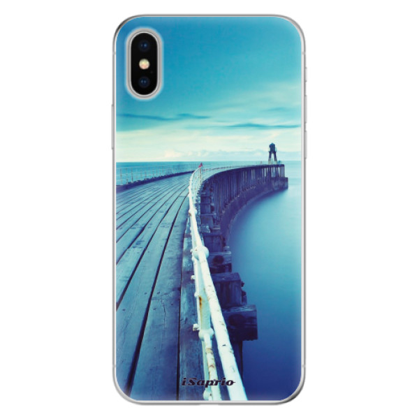 Odolné silikonové pouzdro iSaprio - Pier 01 - iPhone X
