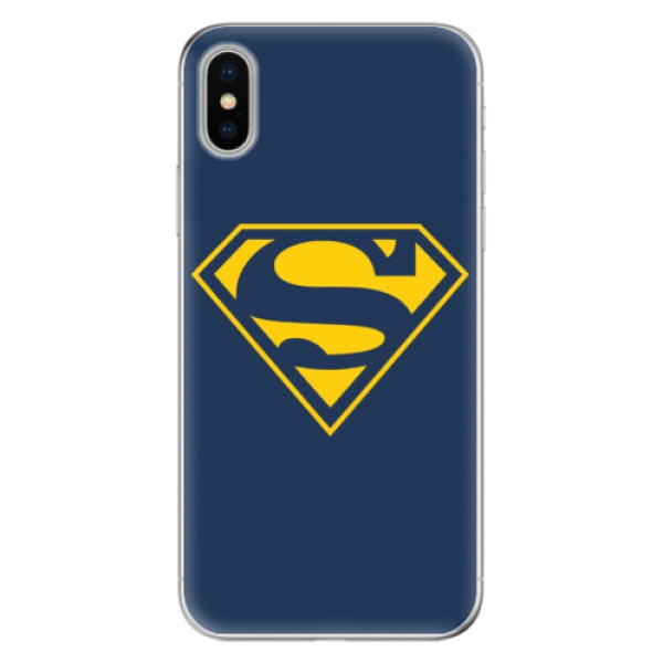 Odolné silikonové pouzdro iSaprio - Superman 03 na mobil Apple iPhone X (Odolný silikonový obal, kryt pouzdro iSaprio - Superman 03 - na mobilní telefon Apple iPhone X)