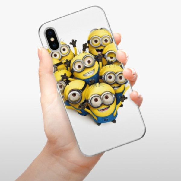 Silikonové pouzdro iSaprio - Apple iPhone X - Mimons 01