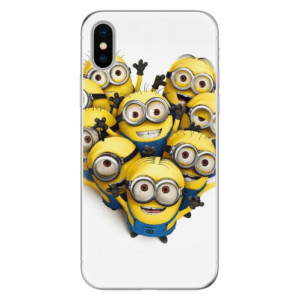 Silikonové pouzdro iSaprio - Apple iPhone X - Mimons 01