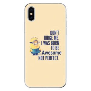 Silikonové pouzdro iSaprio - Apple iPhone X - Be Awesome