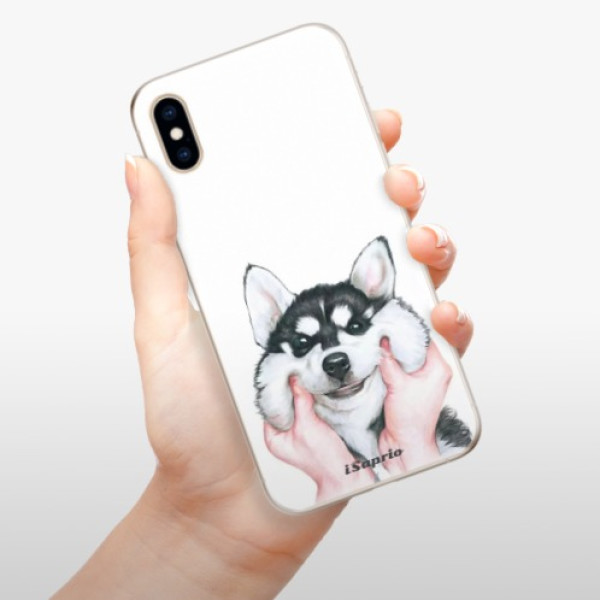 Silikonové pouzdro iSaprio - Apple iPhone XS - Malamute 01