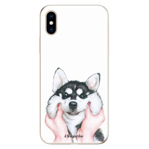 Silikonové pouzdro iSaprio - Apple iPhone XS - Malamute 01