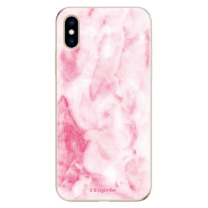 Silikonové pouzdro iSaprio - Apple iPhone XS - RoseMarble 16