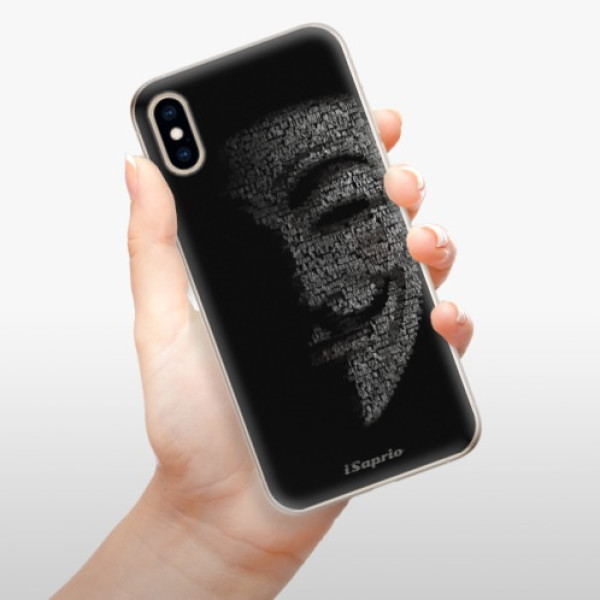 Silikonové pouzdro iSaprio - Apple iPhone XS - Vendeta 10