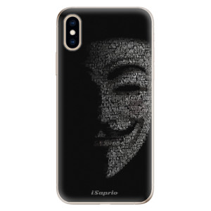 Silikonové pouzdro iSaprio - Apple iPhone XS - Vendeta 10