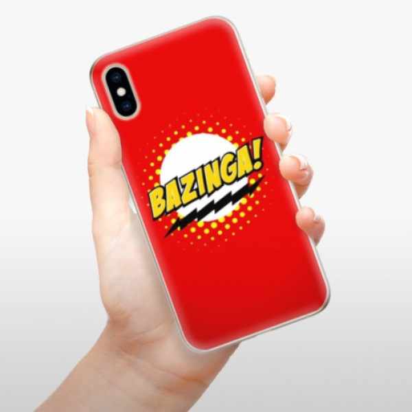 Silikonové pouzdro iSaprio - Apple iPhone XS - Bazinga 01