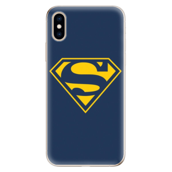 Odolné silikonové pouzdro iSaprio - Superman 03 na mobil Apple iPhone XS (Odolný silikonový obal, kryt pouzdro iSaprio - Superman 03 - na mobilní telefon Apple iPhone XS)