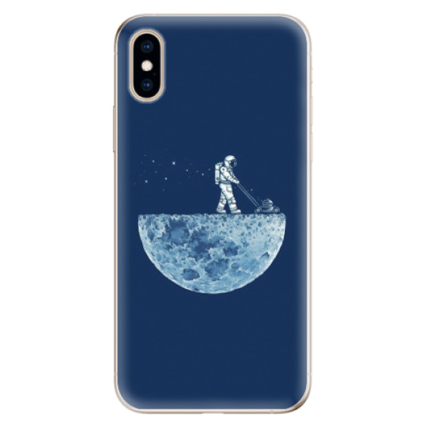 Odolné silikonové pouzdro iSaprio - Moon 01 - iPhone XS