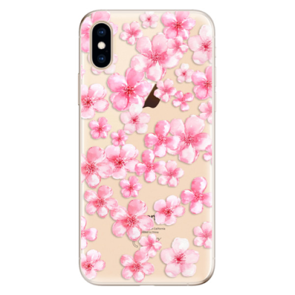 Odolné silikonové pouzdro iSaprio - Flower Pattern 05 - iPhone XS
