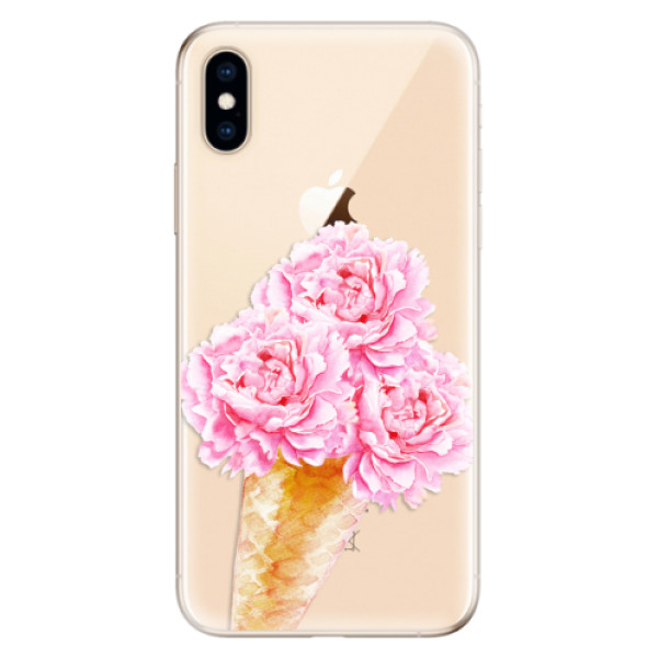 Odolné silikonové pouzdro iSaprio - Sweets Ice Cream - iPhone XS