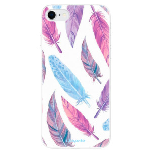 Silikonové pouzdro iSaprio - Apple iPhone SE 2020 / Apple iPhone SE 2022 - Feather Pattern 10