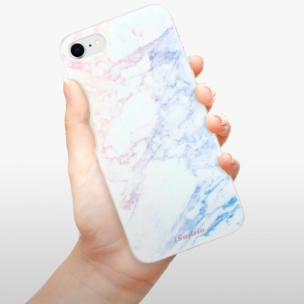 Silikonové pouzdro iSaprio - Apple iPhone SE 2020 / Apple iPhone SE 2022 - Raibow Marble 10