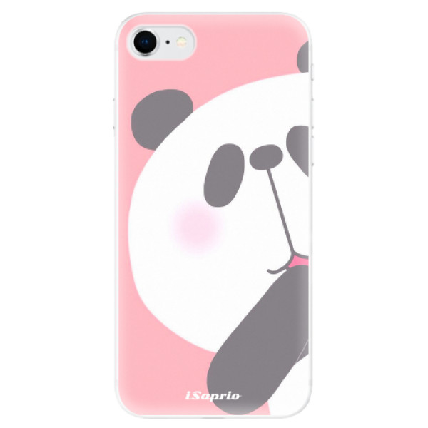 Odolné silikonové pouzdro iSaprio - Panda 01 - iPhone SE 2020