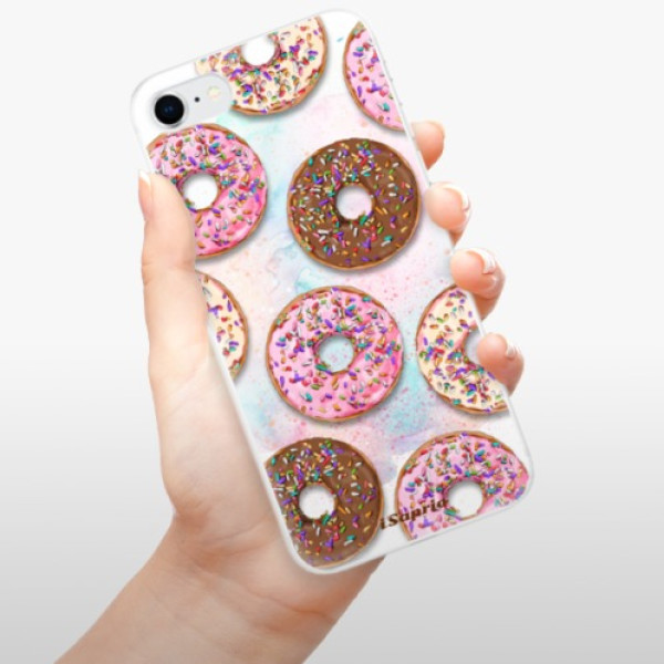 Silikonové pouzdro iSaprio - Apple iPhone SE 2020 / Apple iPhone SE 2022 - Donuts 11
