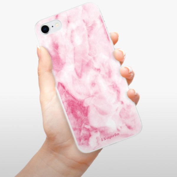Silikonové pouzdro iSaprio - Apple iPhone SE 2020 / Apple iPhone SE 2022 - RoseMarble 16