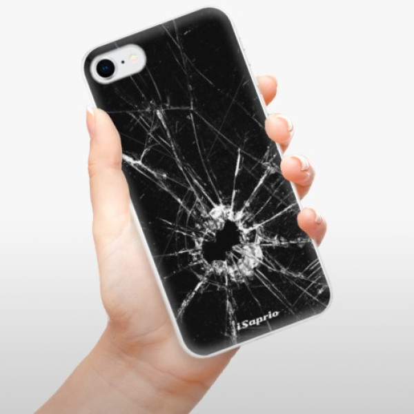 Silikonové pouzdro iSaprio - Apple iPhone SE 2020 / Apple iPhone SE 2022 - Broken Glass 10