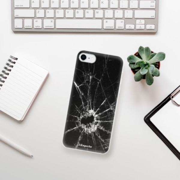 Silikonové pouzdro iSaprio - Apple iPhone SE 2020 / Apple iPhone SE 2022 - Broken Glass 10