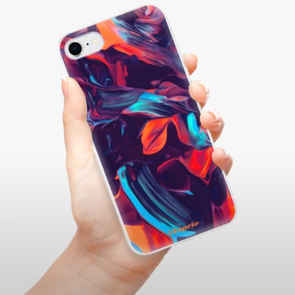 Silikonové pouzdro iSaprio - Apple iPhone SE 2020 / Apple iPhone SE 2022 - Color Marble 19