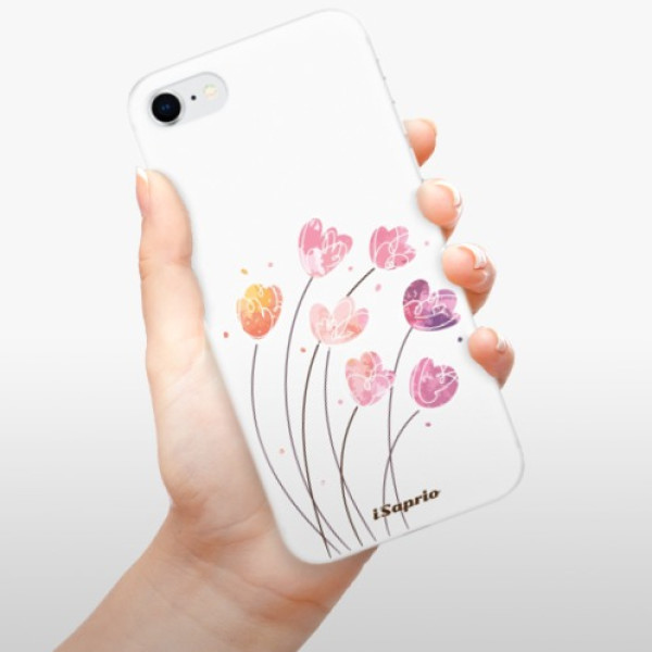 Silikonové pouzdro iSaprio - Apple iPhone SE 2020 / Apple iPhone SE 2022 - Flowers 14