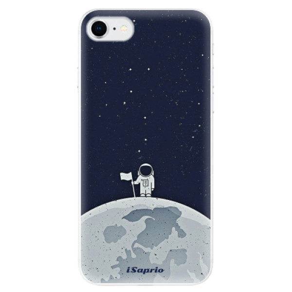 Odolné silikonové pouzdro iSaprio - On The Moon 10 - iPhone SE 2020