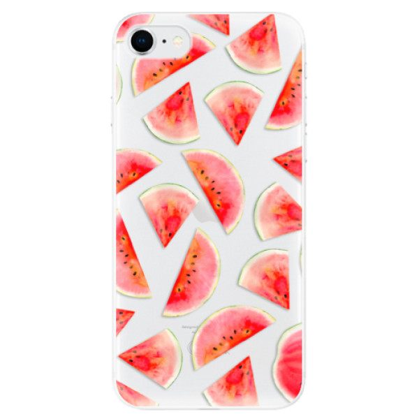 Levně Odolné silikonové pouzdro iSaprio - Melon Pattern 02 - iPhone SE 2020