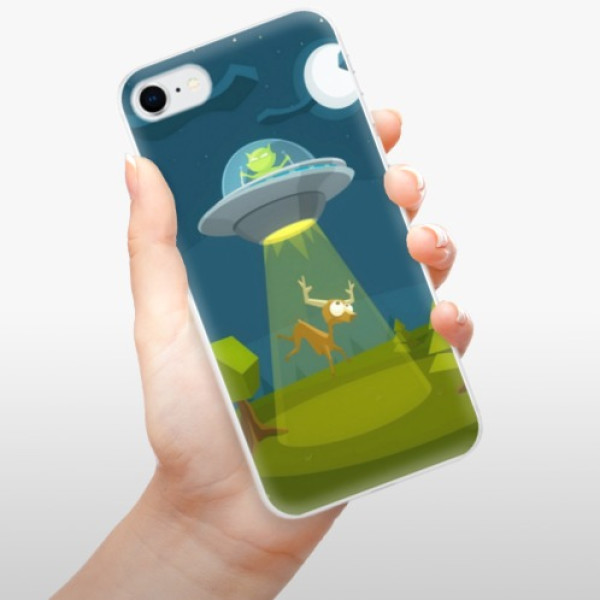 Silikonové pouzdro iSaprio - Apple iPhone SE 2020 / Apple iPhone SE 2022 - Alien 01