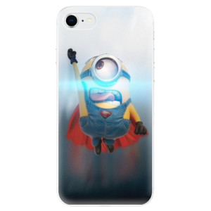 Silikonové pouzdro iSaprio - Apple iPhone SE 2020 / Apple iPhone SE 2022 - Mimons Superman 02