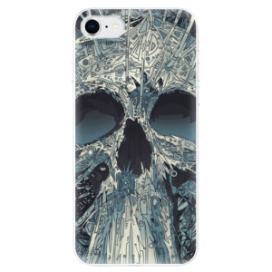 Silikonové pouzdro iSaprio - Apple iPhone SE 2020 / Apple iPhone SE 2022 - Abstract Skull