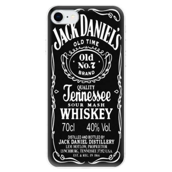 Odolné silikonové pouzdro iSaprio - Jack Daniels - iPhone SE 2020