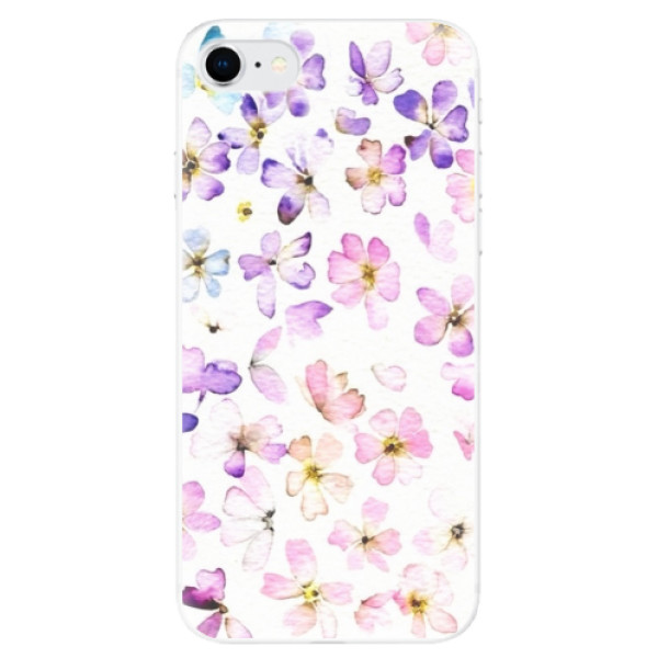Odolné silikonové pouzdro iSaprio - Wildflowers - iPhone SE 2020