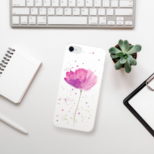 Silikonové pouzdro iSaprio - Apple iPhone SE 2020 / Apple iPhone SE 2022 - Poppies