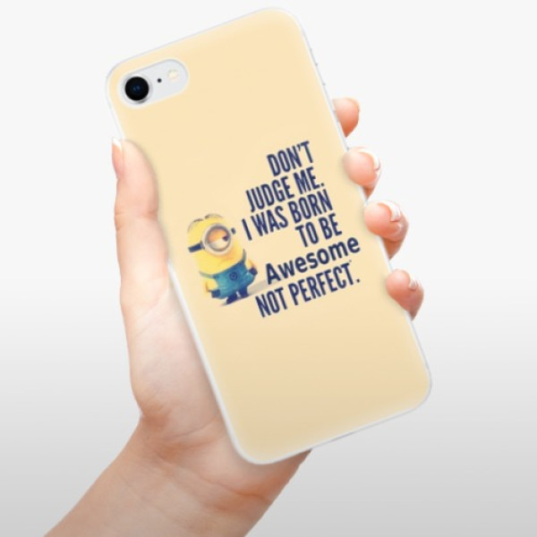 Silikonové pouzdro iSaprio - Apple iPhone SE 2020 / Apple iPhone SE 2022 - Be Awesome