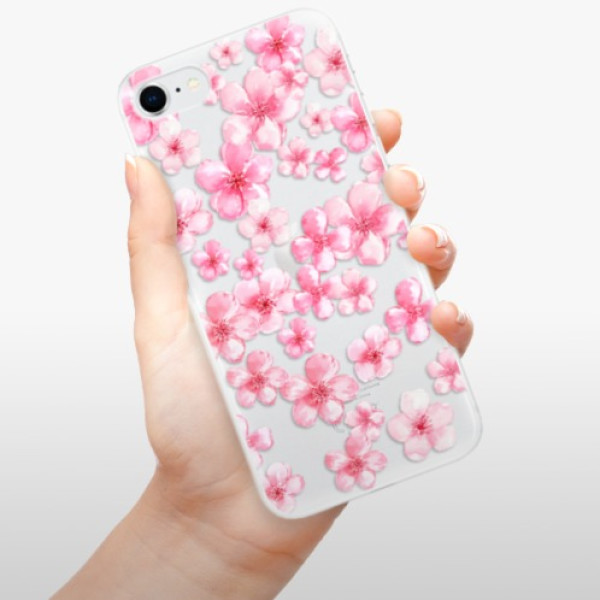 Silikonové pouzdro iSaprio - Apple iPhone SE 2020 / Apple iPhone SE 2022 - Flower Pattern 05