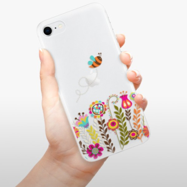 Silikonové pouzdro iSaprio - Apple iPhone SE 2020 / Apple iPhone SE 2022 - Bee 01