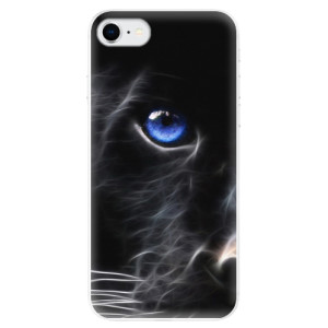Silikonové pouzdro iSaprio - Apple iPhone SE 2020 / Apple iPhone SE 2022 - Black Puma