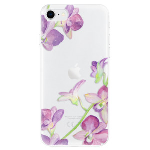Silikonové pouzdro iSaprio - Apple iPhone SE 2020 / Apple iPhone SE 2022 - Purple Orchid