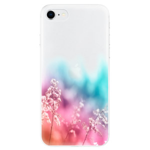 Odolné silikonové pouzdro iSaprio - Rainbow Grass na mobil Apple iPhone SE 2020 / Apple iPhone SE 2022 - výprodej