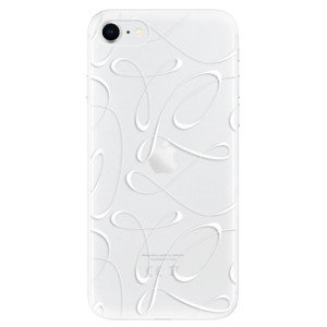 Silikonové pouzdro iSaprio - Apple iPhone SE 2020 / Apple iPhone SE 2022 - Fancy white