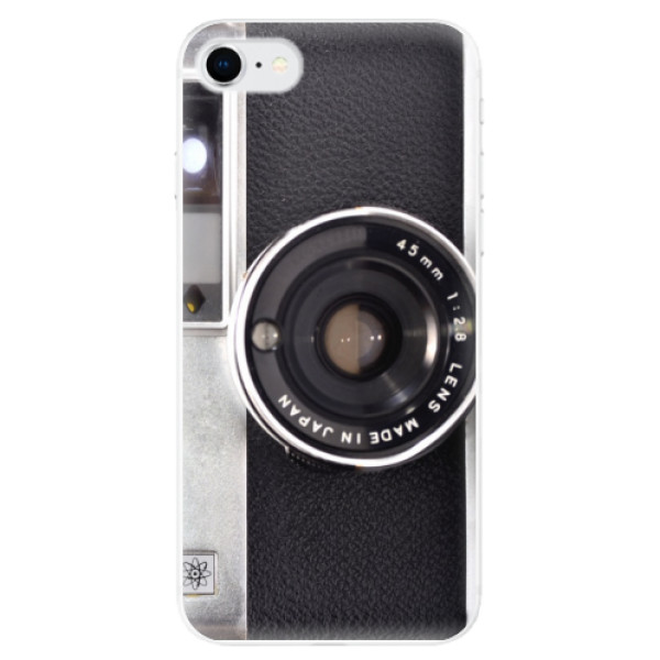 Odolné silikonové pouzdro iSaprio - Vintage Camera 01 - iPhone SE 2020
