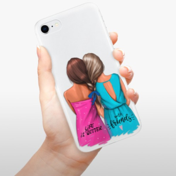 Silikonové pouzdro iSaprio - Apple iPhone SE 2020 / Apple iPhone SE 2022 - Best Friends