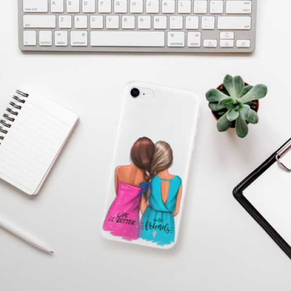 Silikonové pouzdro iSaprio - Apple iPhone SE 2020 / Apple iPhone SE 2022 - Best Friends