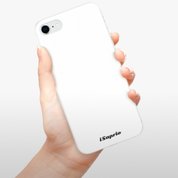 Silikonové pouzdro iSaprio - Apple iPhone SE 2020 / Apple iPhone SE 2022 - 4Pure bílé
