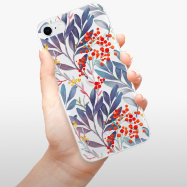 Silikonové pouzdro iSaprio - Apple iPhone SE 2020 / Apple iPhone SE 2022 - Rowanberry