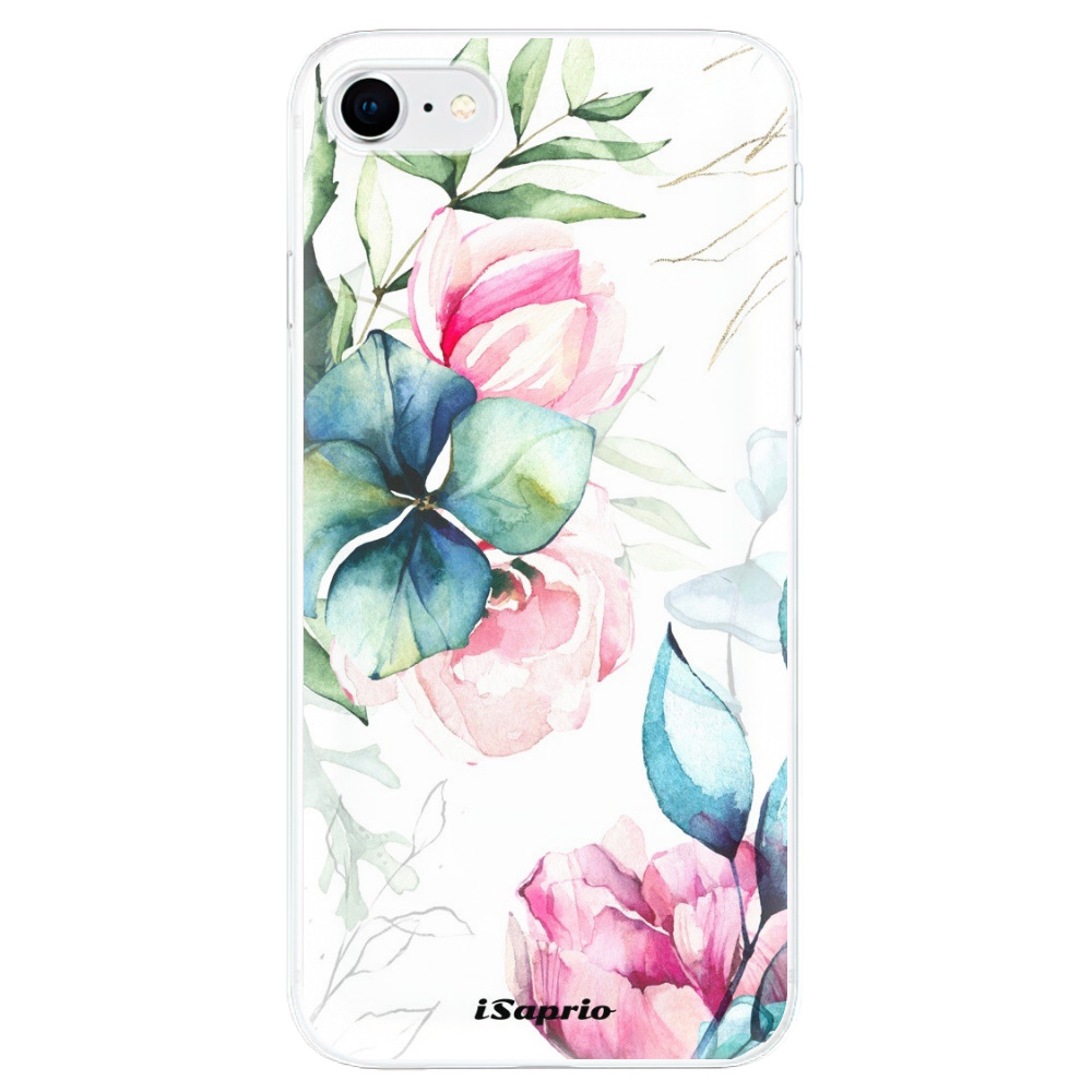 Odolné silikonové pouzdro iSaprio - Flower Art 01 - iPhone SE 2020