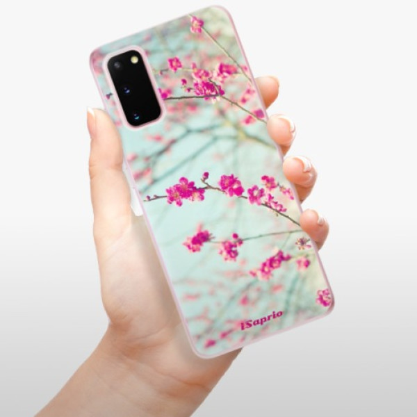 Silikonové pouzdro iSaprio - Samsung Galaxy S20 - Blossom 01