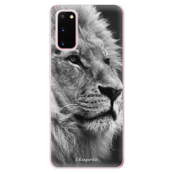 Odolné silikonové pouzdro iSaprio - Lion 10 - Samsung Galaxy S20