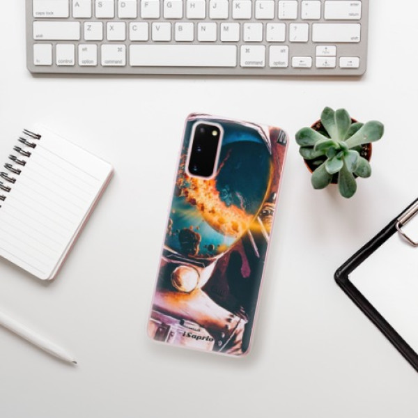 Silikonové pouzdro iSaprio - Samsung Galaxy S20 - Astronaut 01